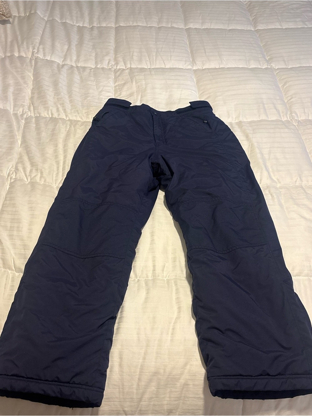 L.L. Bean Kids Insulated Blue Snow Ski Pants Size 12